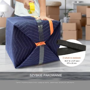 Vevor Koc Ochronny do Przeprowadzek 183x203 cm  Zestaw 12 Szt. 9