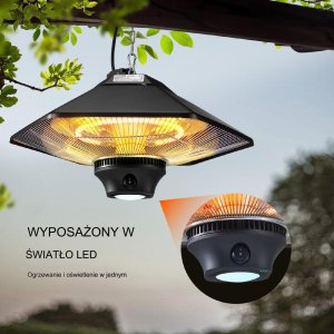 Grzejnik Elektryczny Wiszący 2000 W 12