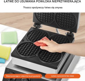 Gofrownica Vevor 4
