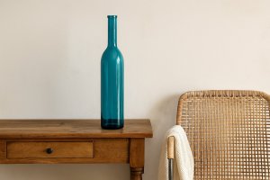 Butelka dekoracyjna wazon 75 cm niebieska 4766 San Miguel 8