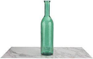 San Miguel Butelka dekoracyjna wazon 75 cm turkusowa 4766 7