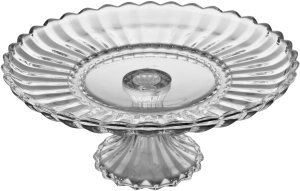 Patera szklana 29,5 cm na nóżce 3