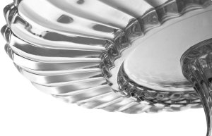 Patera szklana 29,5 cm na nóżce 4