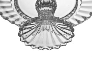 Patera szklana 29,5 cm na nóżce 5