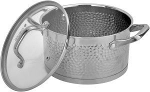 Komplet garnków 8 el. ze stali nierdzewnej Bubble 6