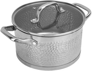 Komplet garnków 8 el. ze stali nierdzewnej Bubble 7