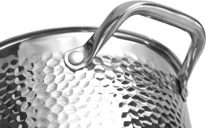 Komplet garnków 8 el. ze stali nierdzewnej Bubble 9