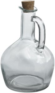Karafka szklana z korkiem 400 ml 4