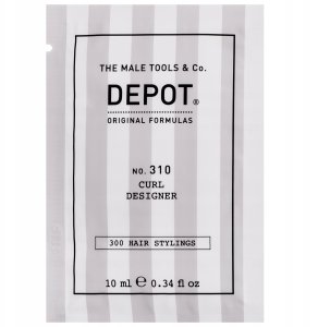Depot , 300 Hair Stylings No. 310, UV Filter, Hair Styling Cream, Flexible Hold, 10 ml For Men 2
