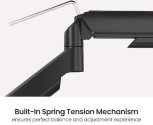 Dual Gas Spring Monitor Mount 3
