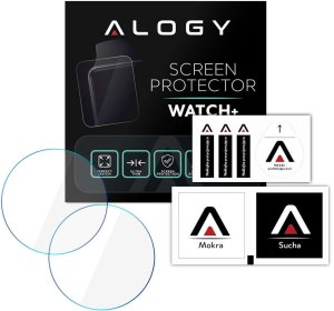2x Szkło hartowane Alogy na ekran 9H do Huawei / Honor Watch GS Pro 2
