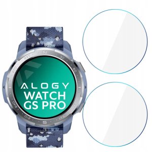 2x Szkło hartowane Alogy na ekran 9H do Huawei / Honor Watch GS Pro 4