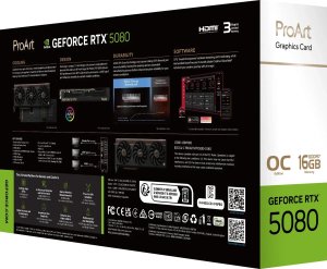 Karta graficzna Asus ProArt GeForce RTX 5080 OC 16GB GDDR7 DLSS4 (PROART-RTX5080-O16G) 14