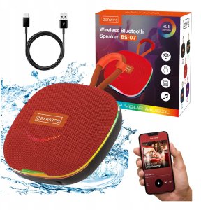 Głośnik Zenwire BS-07 czerwony (5904507521509) 2