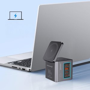 Ładowarka sieciowa USB Feegar Kombo 188W GaN3 Typ-C USB-C PD QC3.0 Indukcja 9