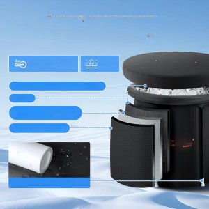 Wanna Vevor Nadmuchiwana Wanna Bala do Kąpieli Lodowej  290 L 6