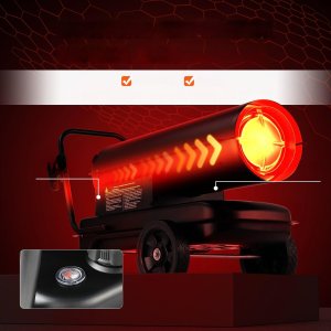 Nagrzewnica Olejowa Nagrzewanie Postojowe z Termostatem 5C-45C 400 m3 4