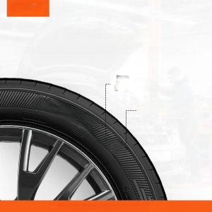 Nakładki na felgi R16 43,7 cm 4 szt. uniwersalne wytrzymałe na każdą pogodę 3