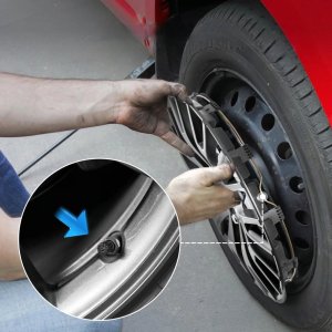 Nakładki na felgi R16 43,7 cm 4 szt. uniwersalne wytrzymałe na każdą pogodę 5