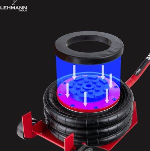 PODNOŚNIK PNEUMATYCZNY BAŁWANEK LEWAREK SAMOCHODOWY 3,5 T PODUSZKOWY LEHMANN LEWIS 3