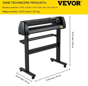 Ploter Tnący do Winylu 720 mm z Oprogramowaniem SignMaster 2