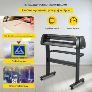 Ploter Tnący do Winylu 720 mm z Oprogramowaniem SignMaster 7