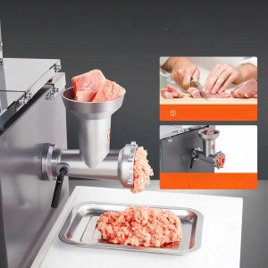 Piła Taśmowa do Mięsa i Kości do Gastronomii Przemysłowa Stalowa 850W 3