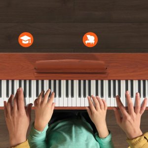 Pianino cyfrowe keyboard 88 klawiszy klawiatura ważona z podstawą + pedały 4