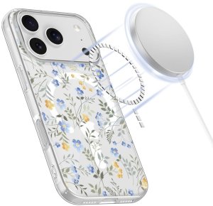 Etui Tech-Protect Flexair MagSafe do Apple iPhone 17 Pro Max Spring Flowers 2