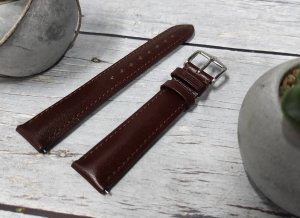 Skórzany wodoodporny pasek do zegarka 19 mm HIRSCH Siena L 04202010-2-19 . 3