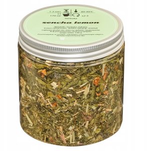 Herbata zielona SENCHA LEMON trawa cytrynowa skórka cytryny 120g - sypana liściasta herbata PREMIUM Cup&You 3