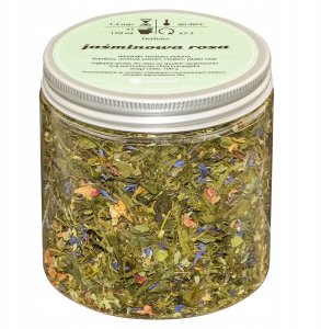 Cup&You Herbata zielona JAŚMINOWA ROSA jaśmin płatki róży chaber 80g - sypana liściasta herbata PREMIUM 3