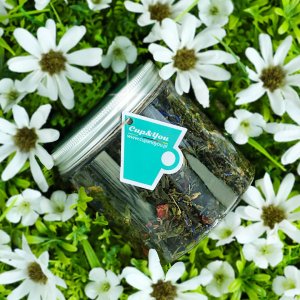 Cup&You Herbata zielona JAŚMINOWA ROSA jaśmin płatki róży chaber 80g - sypana liściasta herbata PREMIUM 5