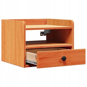 Stolik nocny z szufladą 2 pcs Woskowy brąz 38 x 36 x 29.5 cm Lumarko! 6