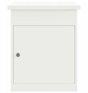 Skrzynka na przesyłki Biały 44 x 35 x 59 cm Stal Lumarko! 5