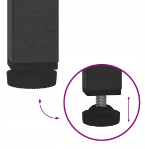 Półka do przechowywania w kuchni z półką Antracyt Stal Lumarko! 9