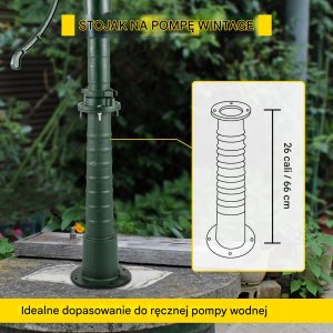 Vevor Podstawa do pompy ręcznej ogrodowa do wody abisynka 3