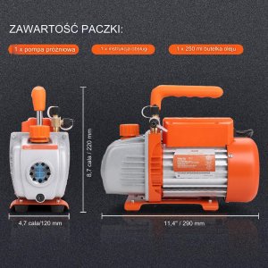 Pompa próżniowa do klimatyzacji 100 l/min 6