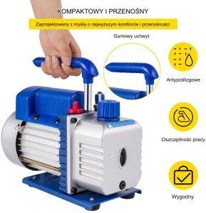 Pompa próżniowa do klimatyzacji 85 l/min 5