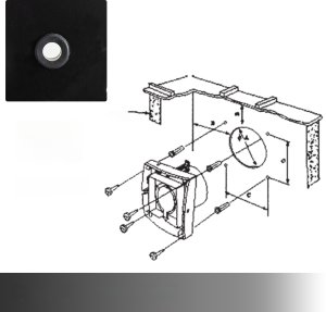 Wentylator przemysłowy wyciągowy 300 mm 12