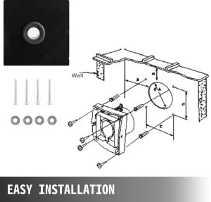 Wentylator przemysłowy wyciągowy 300 mm 6