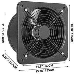 Wentylator przemysłowy wyciągowy 300 mm 8