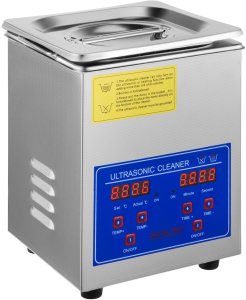 Vevor Myjka Ultradźwiękowa do czyszczenia biżuterii narzędzi 60W 1,3L 8