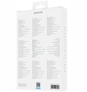 Mocny Powerbank Podróżny 2w1 10000mah 22.5w Usb Usb-a + Usb-c Type-c Proove / Pbf122120002 / Hyper Flux Plus / Biały 5