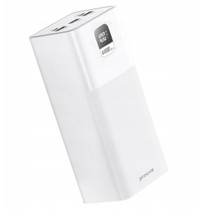 Mocny Powerbank Podróżny 40000mah 100w 3x Usb Usb-a 1x Usb-c Type-c Proove / Pbgi99320002 Giant / Biały 3