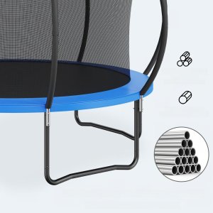 Trampolina ogrodowa z siatką wewnętrzną dla dzieci 442 cm 2