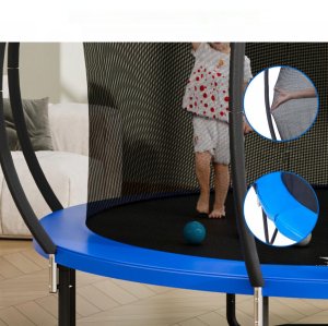 Trampolina ogrodowa z siatką wewnętrzną dla dzieci 442 cm 6