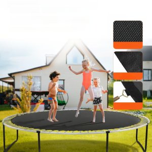Mata do trampoliny skakania batut 457 cm 96 sprężyn mocna wytrzymała 8