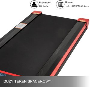 Bieżnia elektryczna Bieżnia pod biurko Mata do chodzenia 6