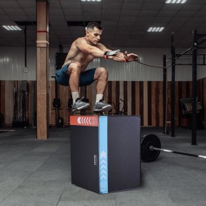 Skrzynia crossfit plyometryczna JUMP BOX 3w1 50 x 60 x 76 cm 8